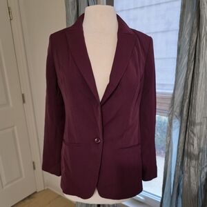 Express Deep Purple Blazer